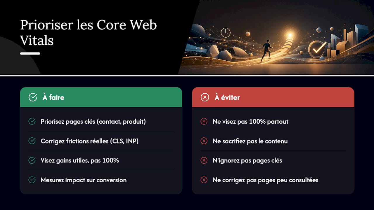 Pourquoi ces métriques comptent pour votre activité et votre référencement — overview diagram