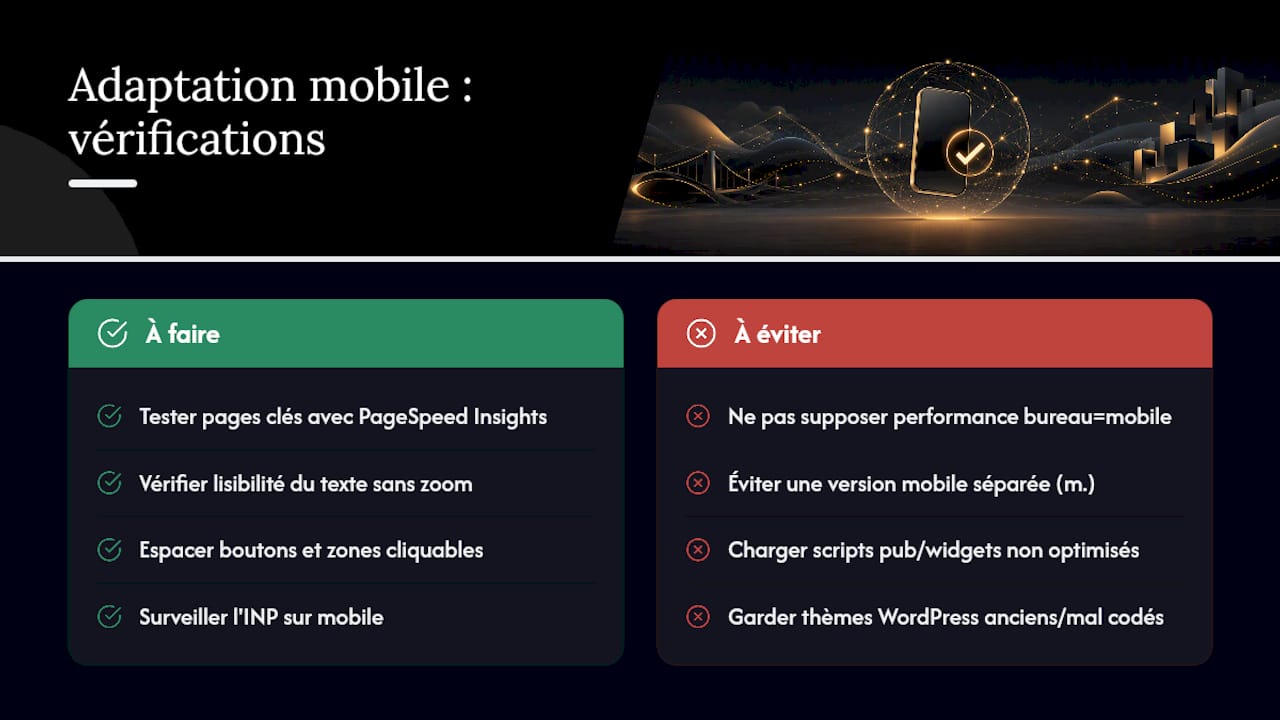 Votre site est-il vraiment adapté au mobile ? — overview diagram