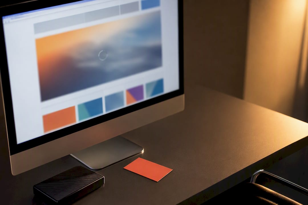 Écran montrant des images web optimisées