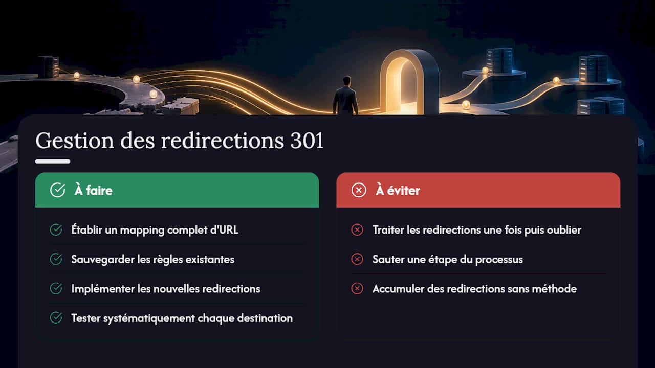 Ce que révèle vraiment la gestion des redirections sur un site WordPress — overview diagram