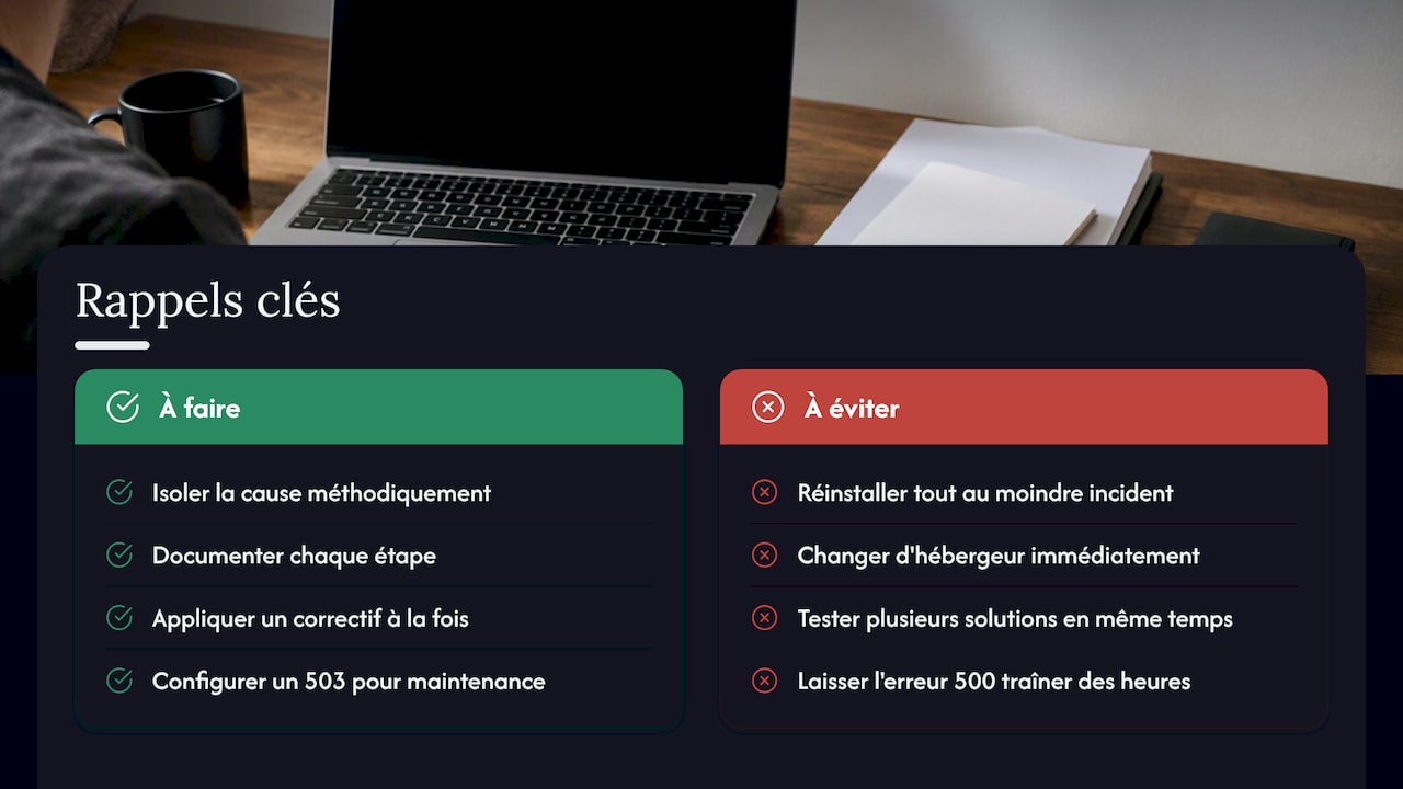 Ce qu'il faut vraiment retenir de cette méthode — overview diagram