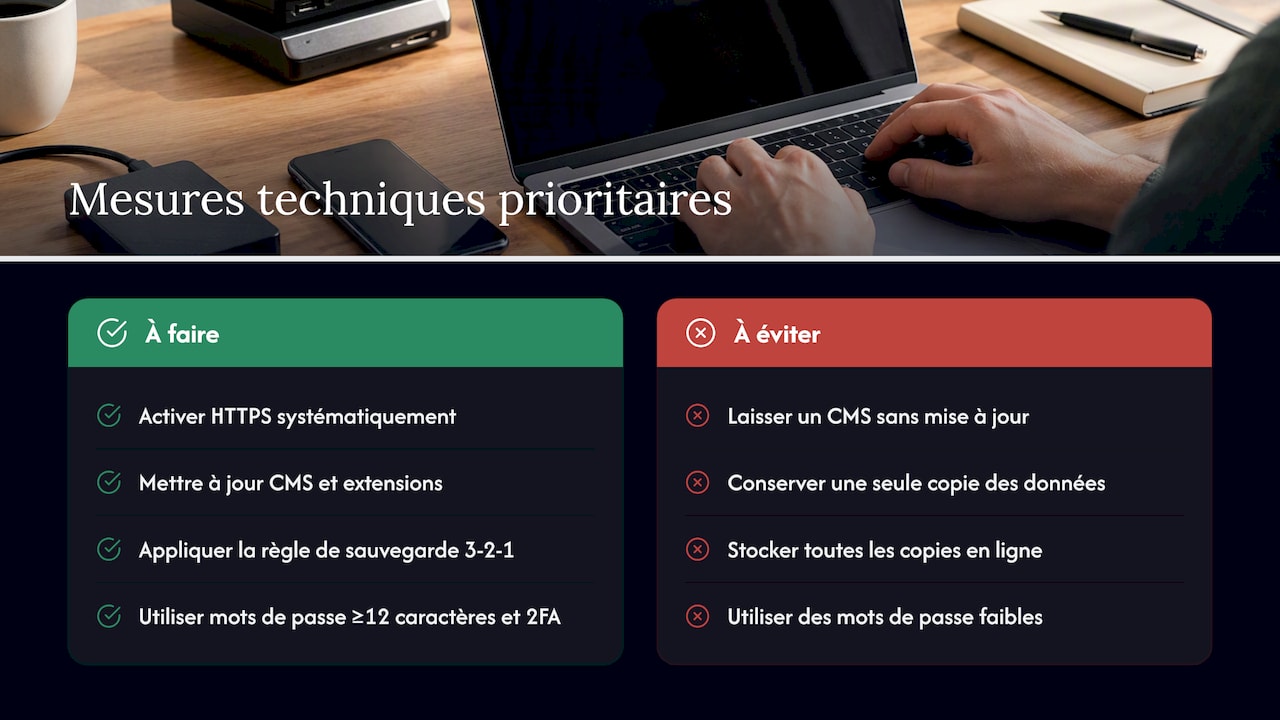 La règle 3-2-1 et la sécurisation des accès