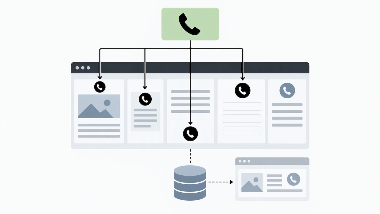 Modification du numéro dans les zones WordPress