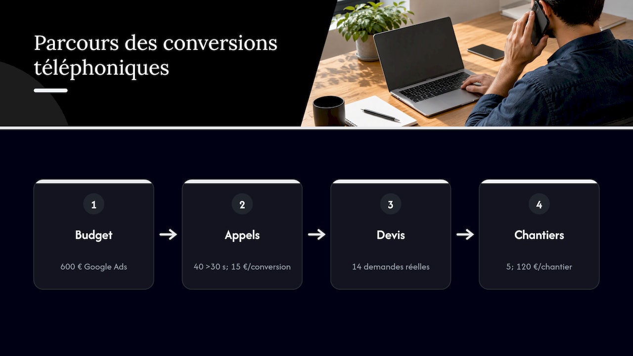 Du budget publicitaire aux cinq chantiers signés